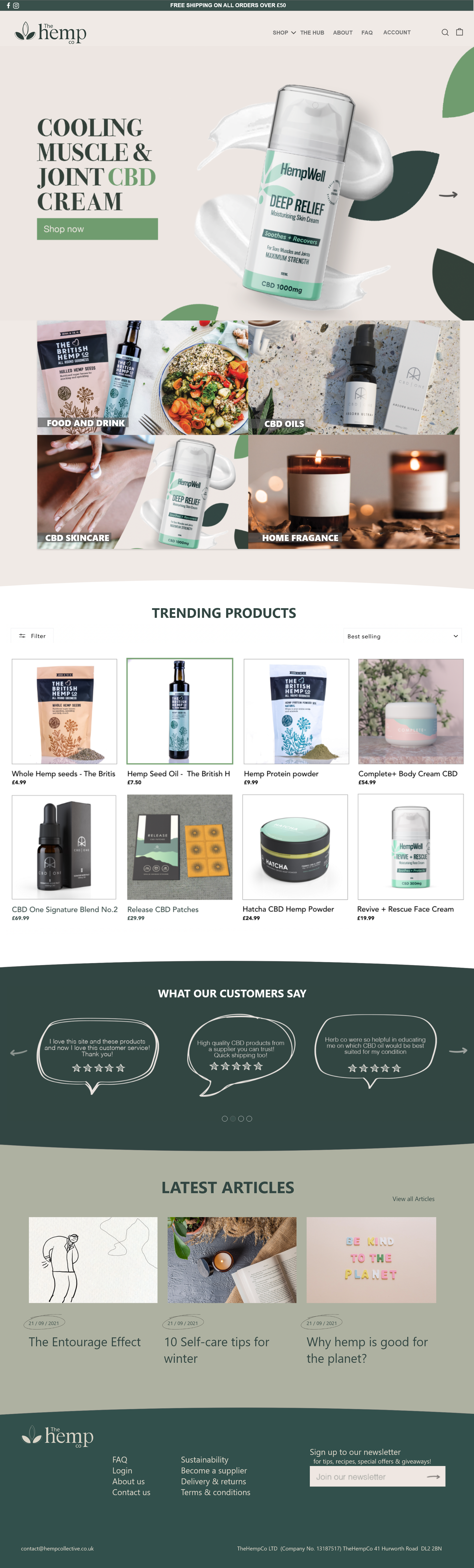 The Hemp Co Case Study